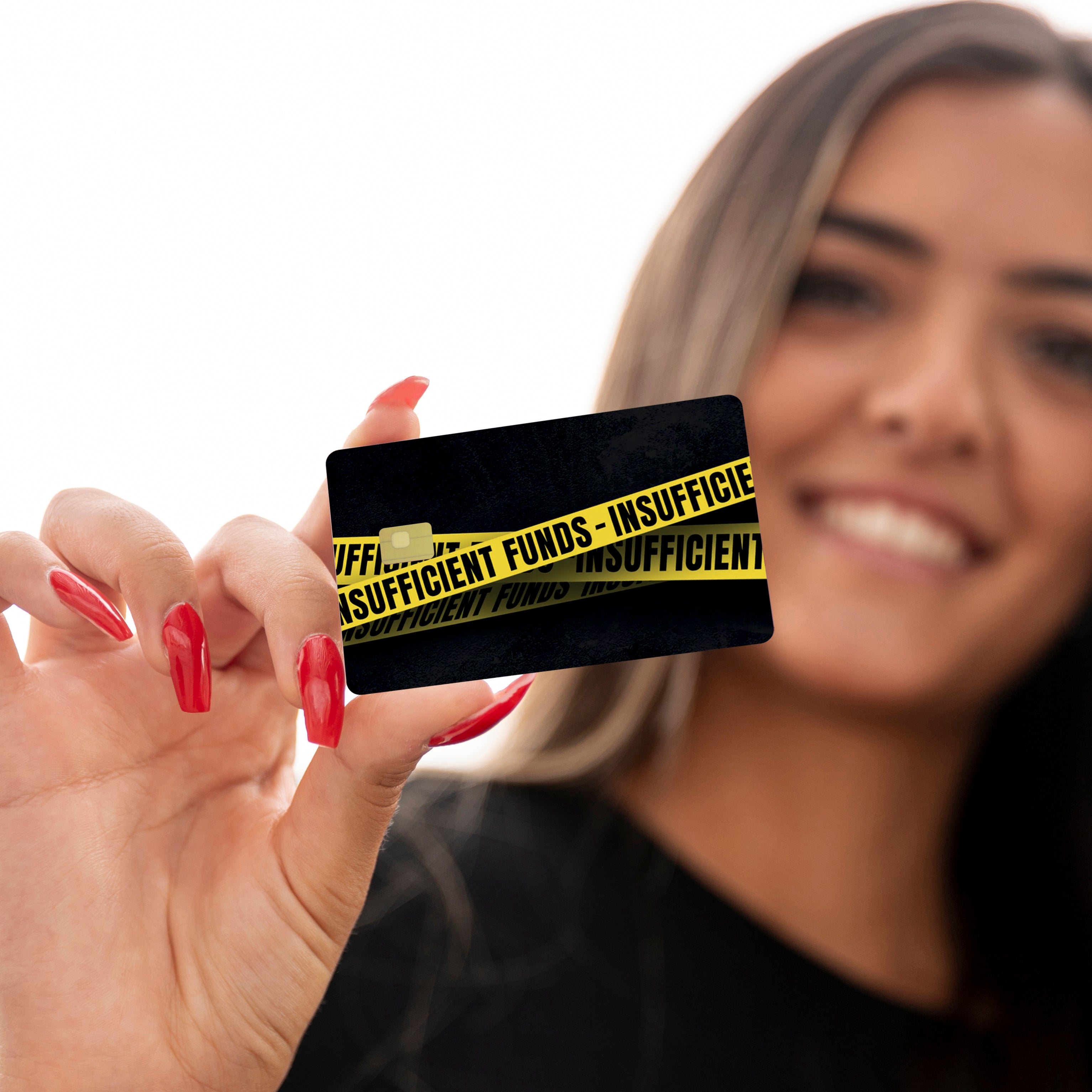 NO FUNDS Card | Premium Sticker