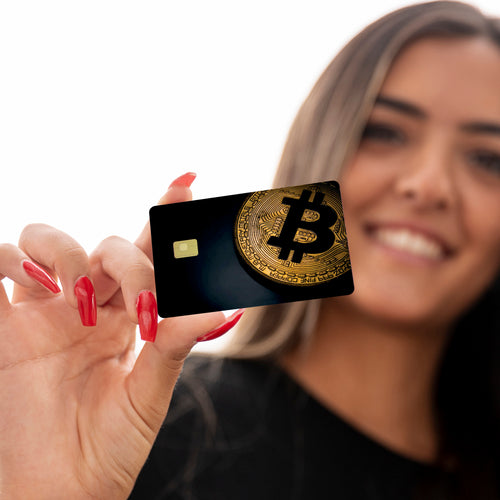 BITCOIN GOLD Card | Premium Sticker