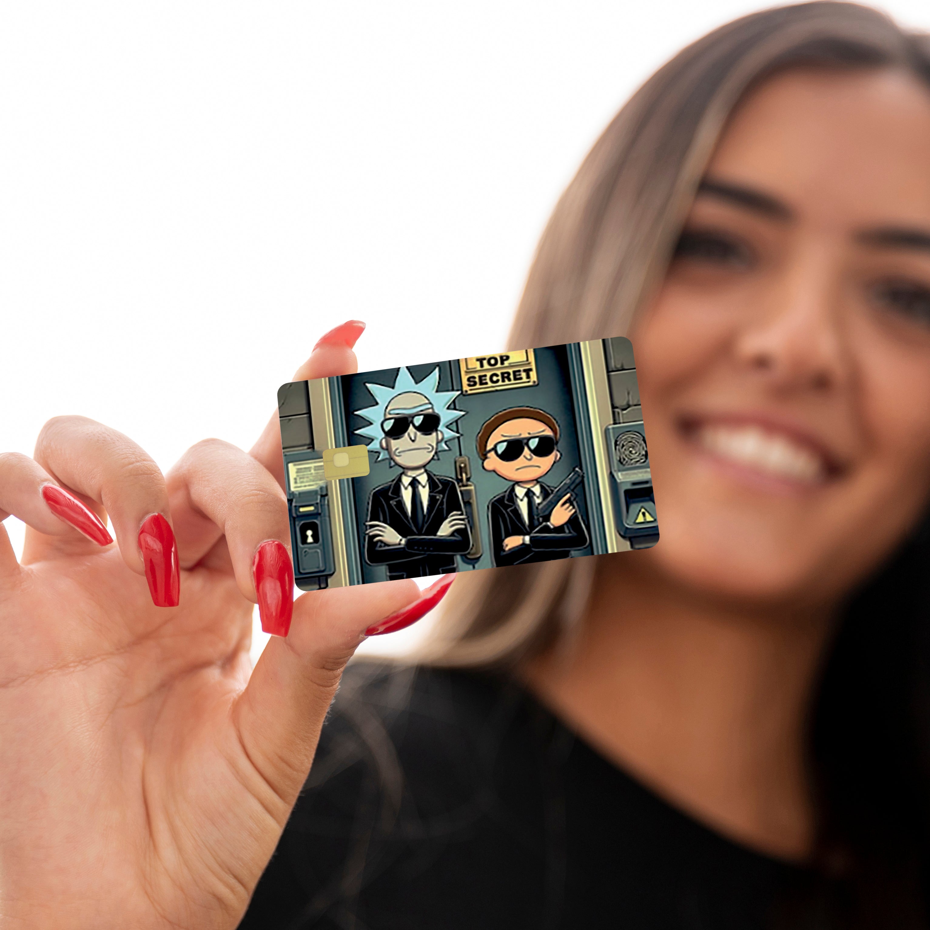 RICK and MORTY Card | Premium Sticker