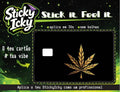 GOLD CBD Card | Molde & Sticker