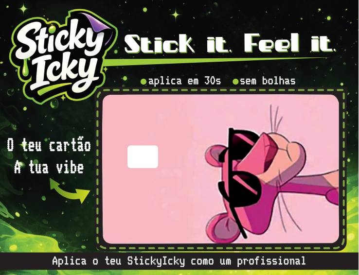 PANTERA Card | Molde & Sticker