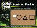SQUID GAME Card | Molde & Sticker