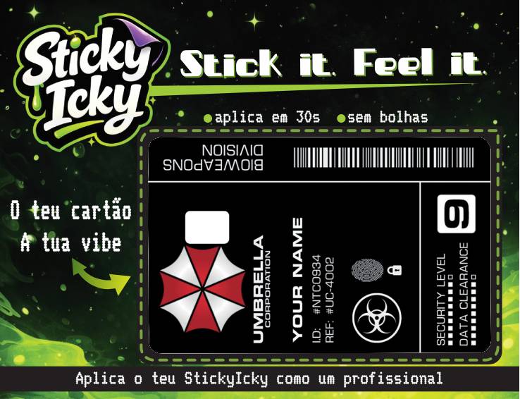 UMBRELLA CORP Card | Molde & Sticker