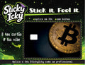 BITCOIN GOLD Card | Molde & Sticker