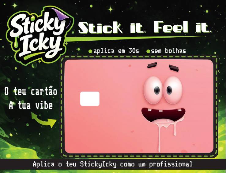 PATRICK Card | Molde & Sticker