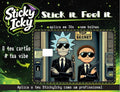 RICK and MORTY Card | Molde & Sticker