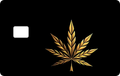GOLD CBD Card | Premium Sticker