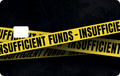NO FUNDS Card | Premium Sticker