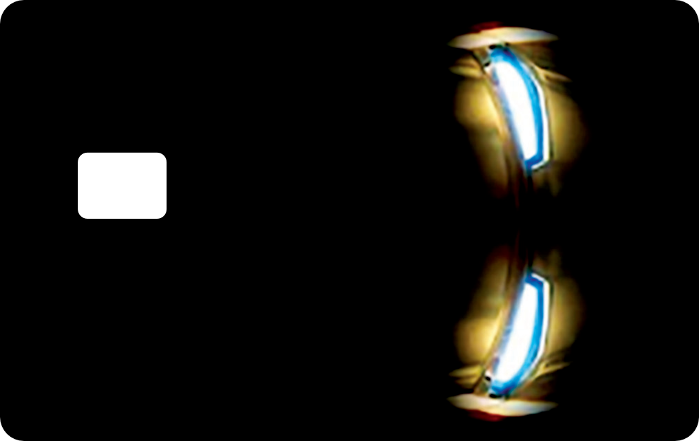 IRON MAN Card | Premium Sticker