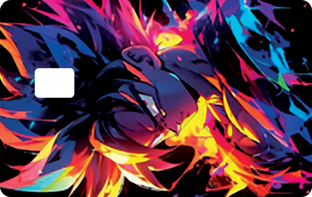 GOKU Card | Premium Sticker