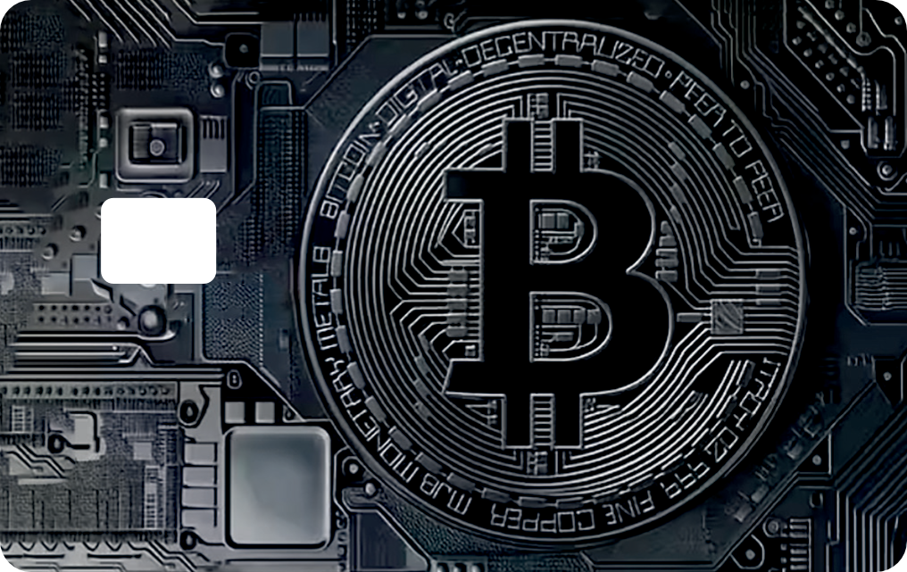 BITCOIN Card | Premium Sticker